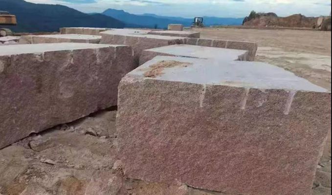 江西省撫州市黎川縣洵口鎮花崗巖新石島紅石材