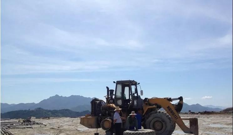 安徽金寨黑花崗巖礦山和產品六安金寨縣芝麻黑欣賞