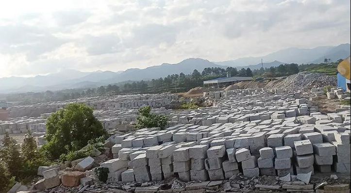 湖南芭拉白大白花花崗巖礦山和石材產品