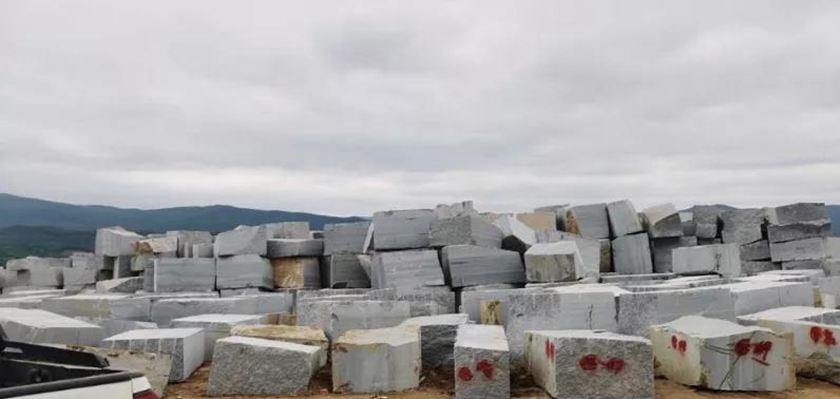 黑龍江省林口縣石材產(chǎn)區(qū)龍爪鎮(zhèn)芝麻灰花崗巖及礦山欣賞！