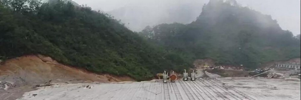 陜西芝麻灰花崗巖產區商洛市鎮安縣礦山及石材欣賞