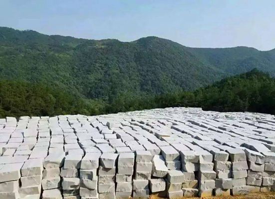 湖北芝麻灰黃岡羅田產區花崗巖G633及石材礦山欣賞