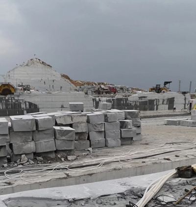 湖北芝麻灰黃岡羅田產區花崗巖G633及石材礦山欣賞