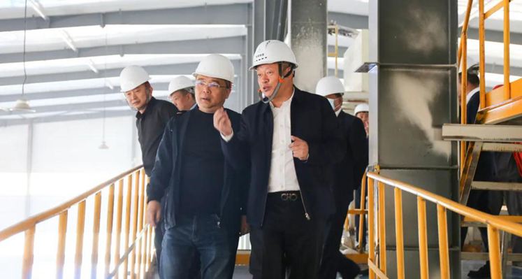 考察幾大知名花崗巖產區，把中部（麻城）石材產業園建成中國臨礦產業集群標桿園區達成共識