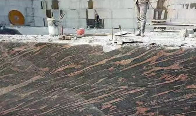 國(guó)產(chǎn)進(jìn)口石材之幻彩紅（加州紅龍）石材欣賞！