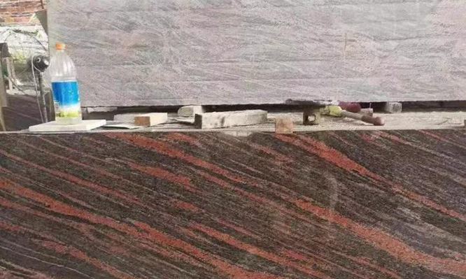 國(guó)產(chǎn)進(jìn)口石材之幻彩紅（加州紅龍）石材欣賞！