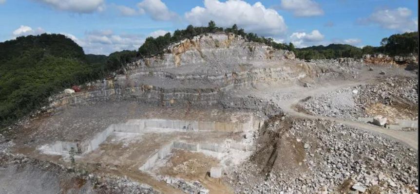 貴州木紋大理石產區：“中國（安龍）木紋石之鄉”礦山和產品應用欣賞