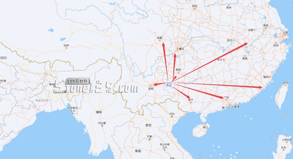 貴州木紋大理石產區：“中國（安龍）木紋石之鄉”礦山和產品應用欣賞