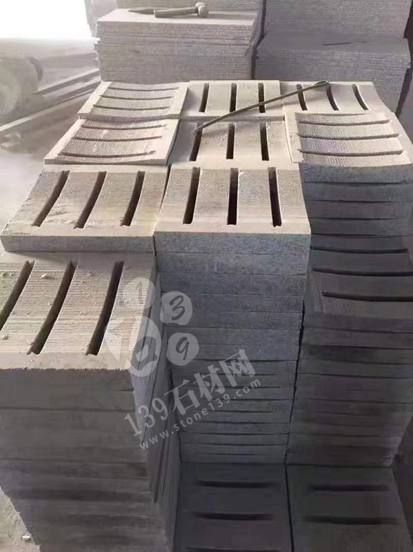 【麻城盛鑫石材】主營湖北芝麻白603、芙蓉白602、外墻干掛、地鋪、路沿石等異形板材