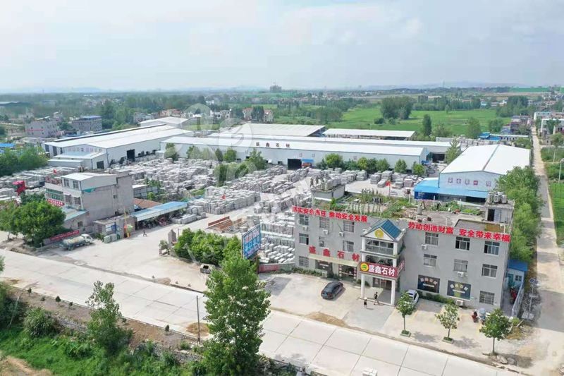 【麻城盛鑫石材】主營湖北芝麻白603、芙蓉白602、外墻干掛、地鋪、路沿石等異形板材