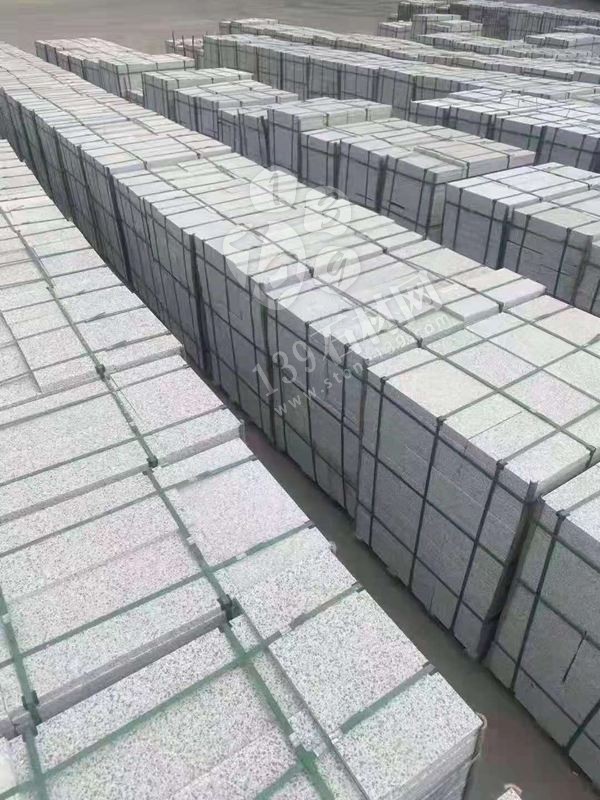 【麻城盛鑫石材】主營湖北芝麻白603、芙蓉白602、外墻干掛、地鋪、路沿石等異形板材