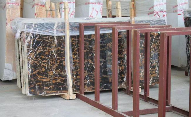 黑金花大理石-關鍵詞：富麗堂皇、華麗高貴、黑色奢華