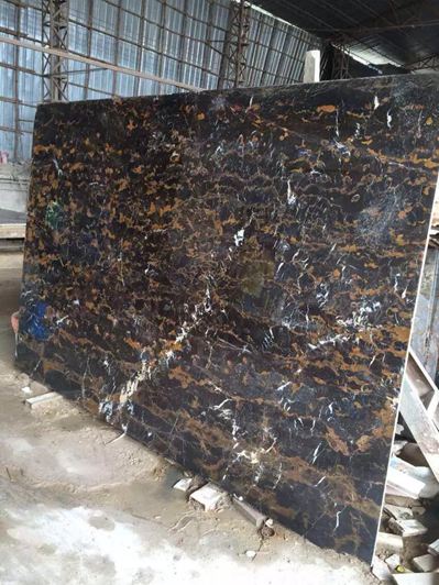 黑金花大理石-關鍵詞：富麗堂皇、華麗高貴、黑色奢華