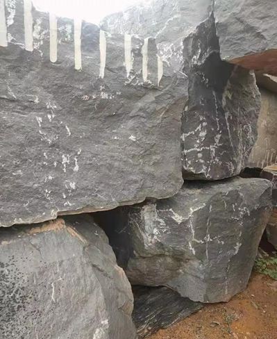 河南黑青石產區鶴壁市淇縣黑青石礦山石材產品欣賞