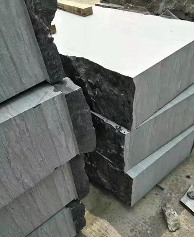 河南黑青石產區鶴壁市淇縣黑青石礦山石材產品欣賞