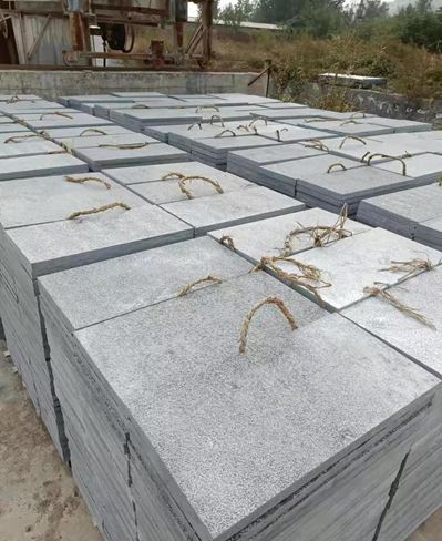 河南黑青石產區鶴壁市淇縣黑青石礦山石材產品欣賞