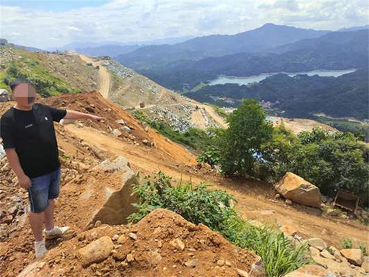 鐘山縣（廣西芝麻黑產地）警方成功偵破！擅自占用林地開采花崗巖石材案件