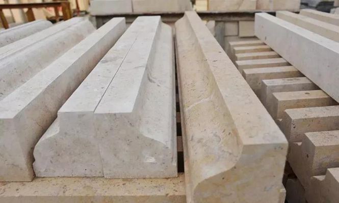 河南石灰石產地內鄉新德國米黃