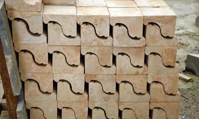 河南石灰石產地內鄉新德國米黃