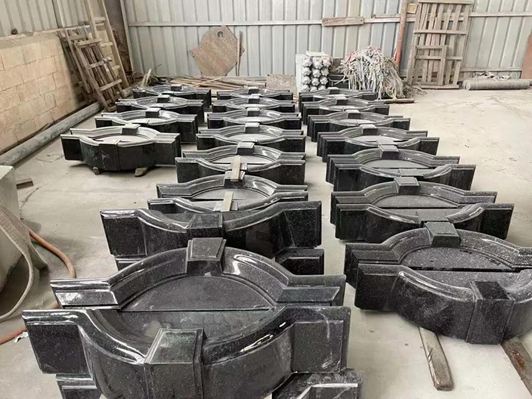 富士蘭石材-內蒙古高品質黑石“大花芝麻黑”賞析