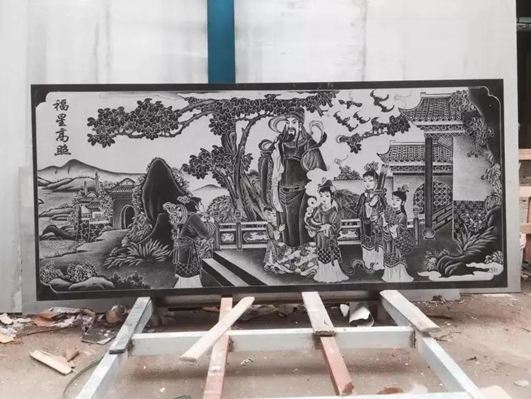 石材雕刻技術(shù)中的六大工藝（浮雕、圓雕、鏤雕、透雕、沉雕、線雕）