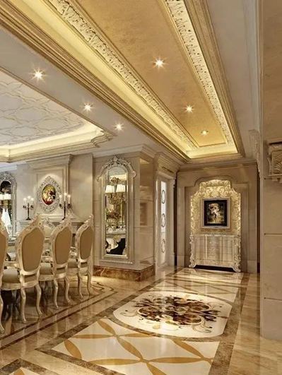 有品位的大理石拼花裝飾應用/自然/時尚/經典/高雅