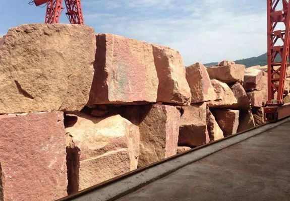 四川雅安滎經縣石材產品中國紅、滎經紅、雅蒙黑石材