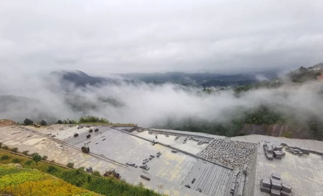 福建省三明市建寧縣均口鎮石材產區藍寶石（珍珠蘭）石材及礦山欣賞！