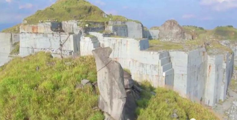 圖賞封礦后的福建最大石材礦山——長泰吳田山！