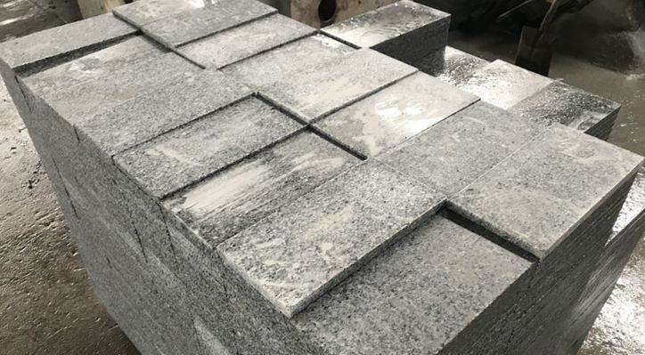 安徽芝麻灰石材產地旌德縣花崗巖礦山及灰麻石材欣賞！