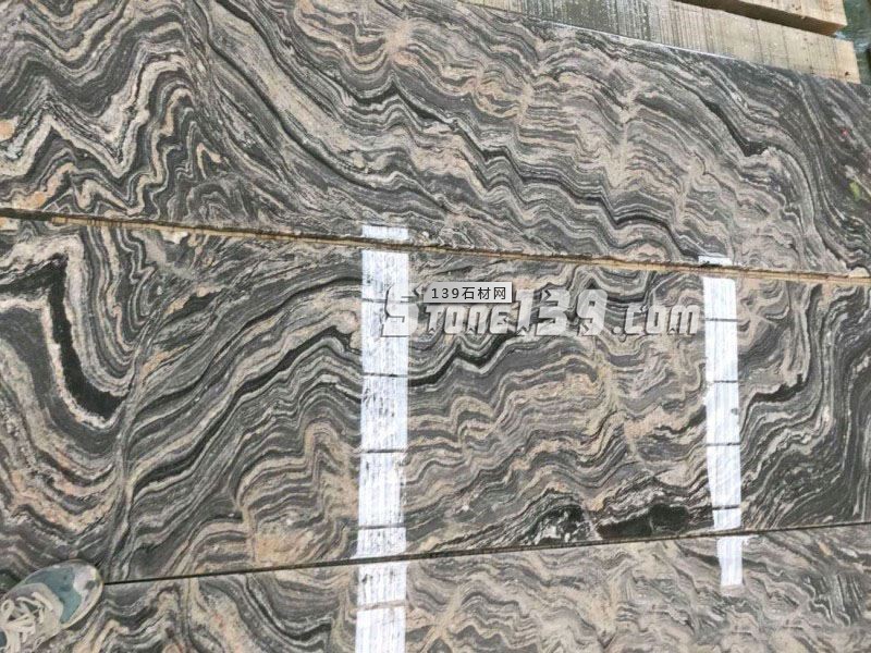 【羅田縣華宇石材】經營湖北浪淘沙、芝麻灰、芝麻白花崗巖系列產品