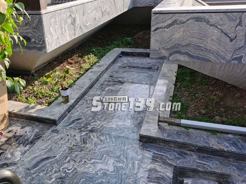 【羅田縣華宇石材】經營湖北浪淘沙、芝麻灰、芝麻白花崗巖系列產品