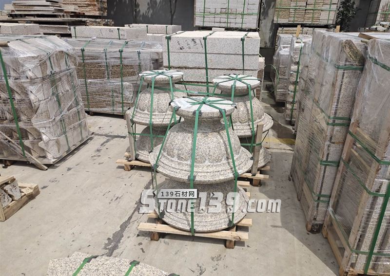 江西黃銹石廠礦一體花崗巖異形產品