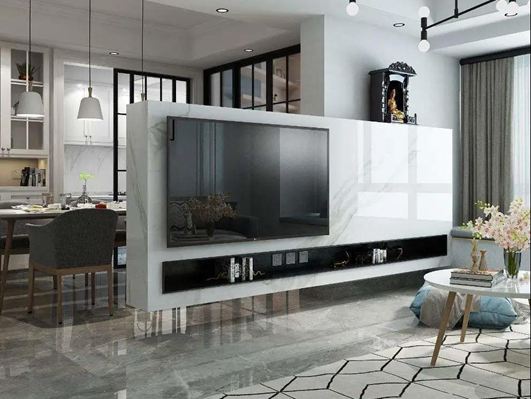 “懸空”石材背景墻怎么設(shè)計(jì)？怎么安裝？