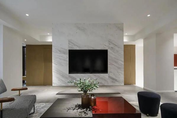 “懸空”石材背景墻怎么設(shè)計(jì)？怎么安裝？