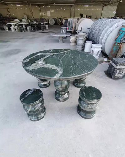 陜西石材產區(qū)安康白河縣石材資源和石材產品（夢幻彩云、青石、盤古綠）介紹