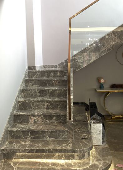 石材樓梯的結構選擇 混凝土和鋼結構