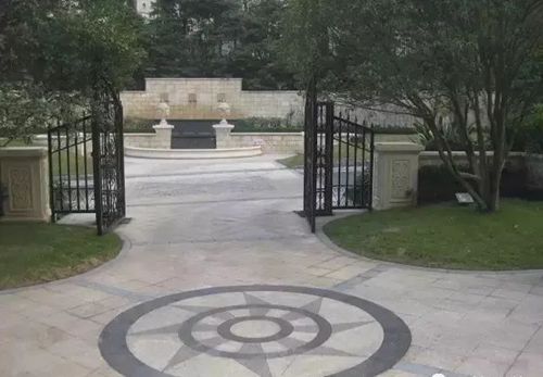 花崗石拼花地鋪