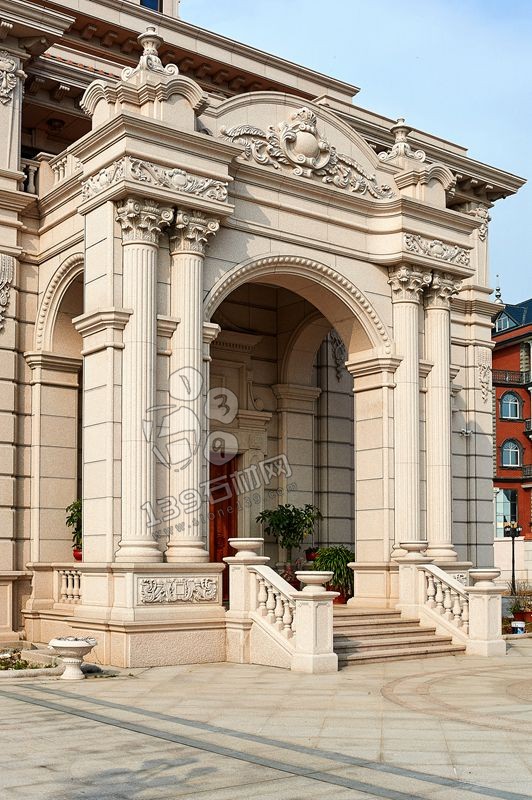 別墅石材外墻案例