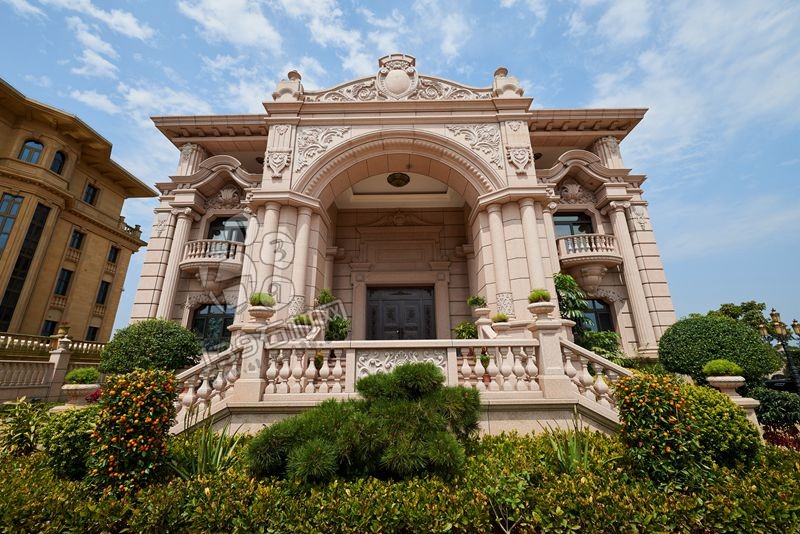 別墅石材外墻案例