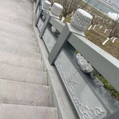 青石臺階護欄 中國風優質青石欄桿系列