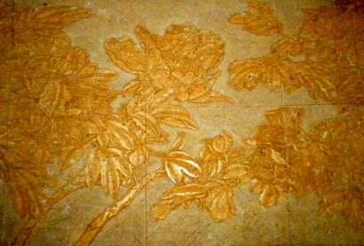 石材加工:石材表面文章之八——噴砂面 石材表面噴砂面加工