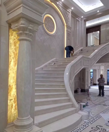 大理石旋轉樓梯