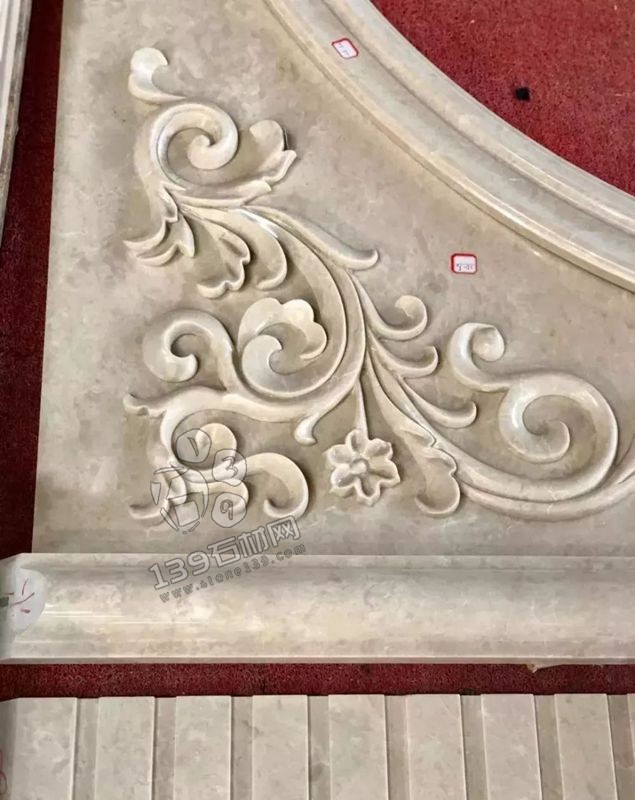 奧特曼米黃大理石羅馬背景墻排版過程賞析！