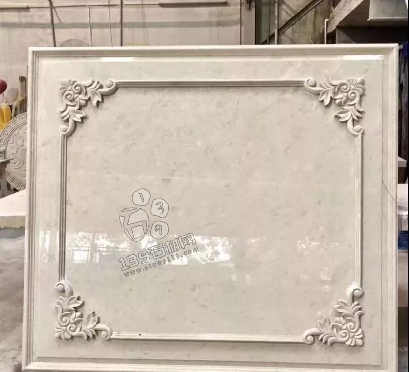 奧特曼米黃大理石羅馬背景墻排版過程賞析！