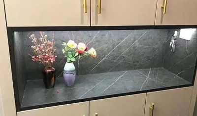 家里的鞋柜酒柜用石材做臺面的兩種方式和優(yōu)缺點(diǎn)