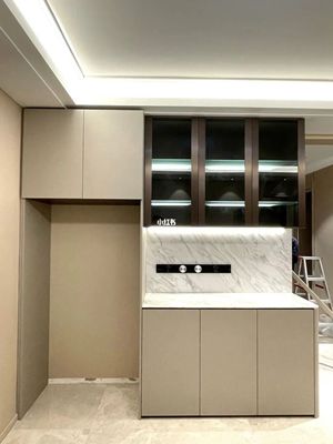 家里的鞋柜酒柜用石材做臺面的兩種方式和優(yōu)缺點(diǎn)