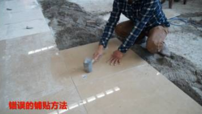 人造石鋪貼方法