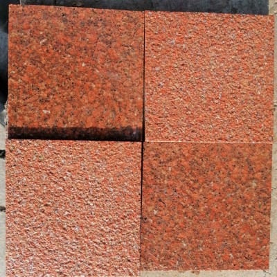 上海紅色石材光澤紅帝王紅石材廠家批發駐點