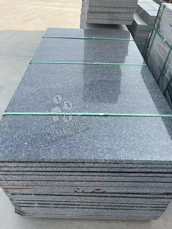 廣西芝麻黑礦山開采、金宏石業鐘山青（廠礦一體）